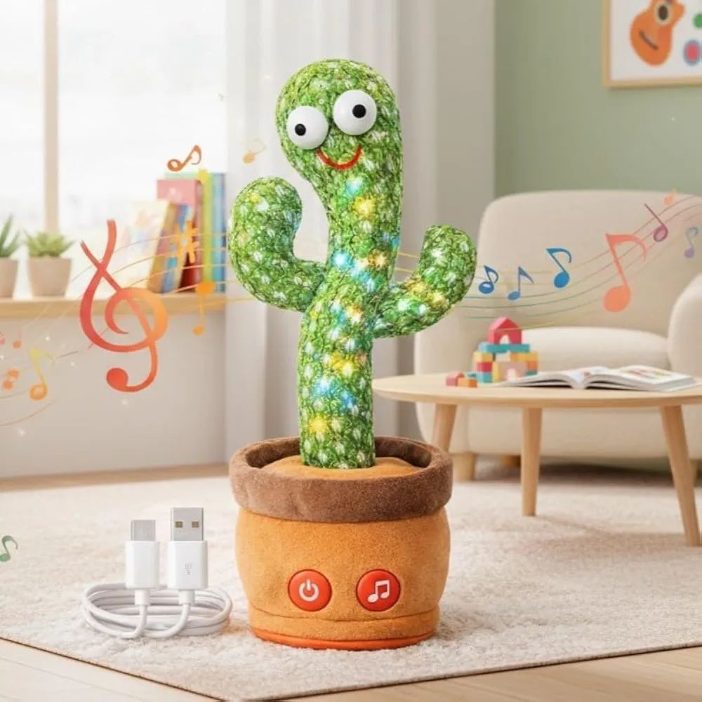Dancing Talking Cactus Toy