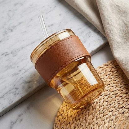Premium Amber Glass Coffee