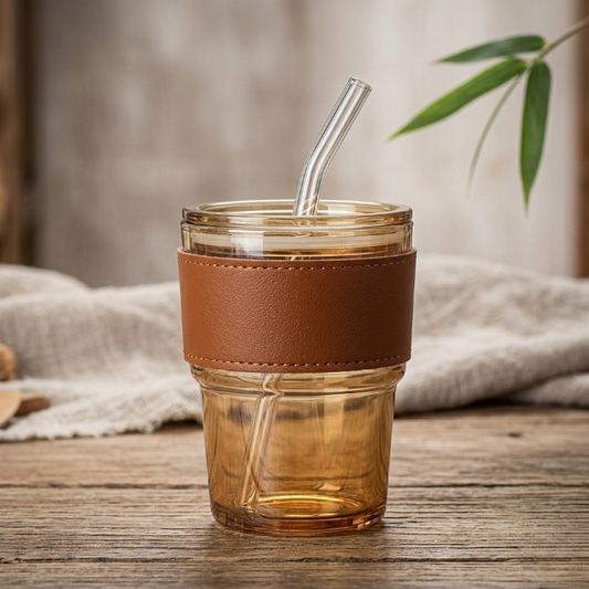 Premium Amber Glass Coffee